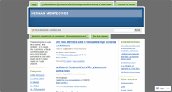 Desktop Screenshot of hernanmontecinos.com